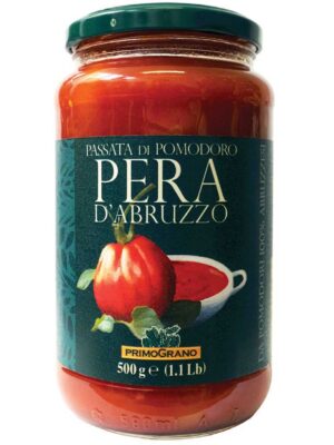 Rustichella D'Abruzzo Passata Di Pomodoro Pera D'Abruzzo - 500 gr