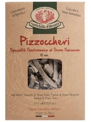 Rustichella D'Abruzzo Pizzoccheri Al Grano Saraceno - Pacco 250 gr