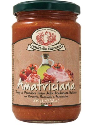 Rustichella D'Abruzzo Sugo All'Amatriciana - 270 gr