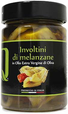 Quattrociocchi Involtini di Melanzane Sott'olio - 320 gr