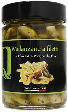 Quattrociocchi Melanzane a Filetti Sott'olio - 320 gr